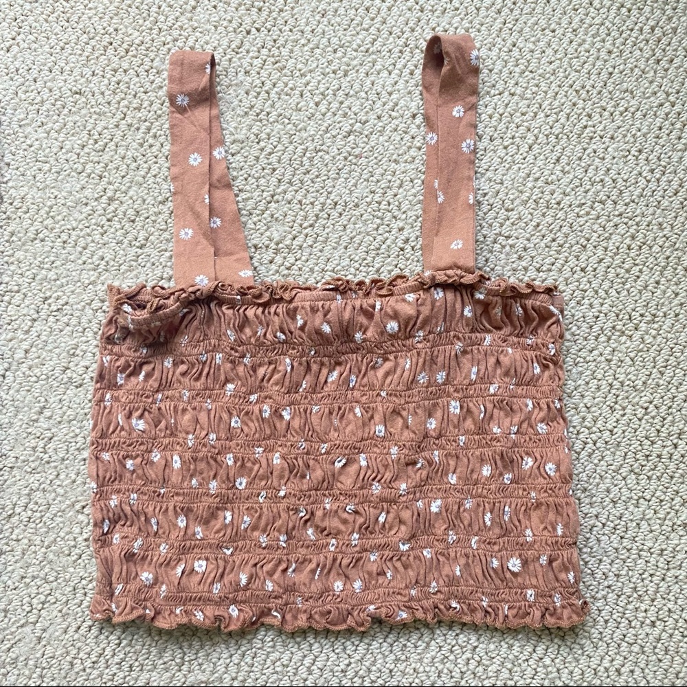 American Eagle Brown Crop Top